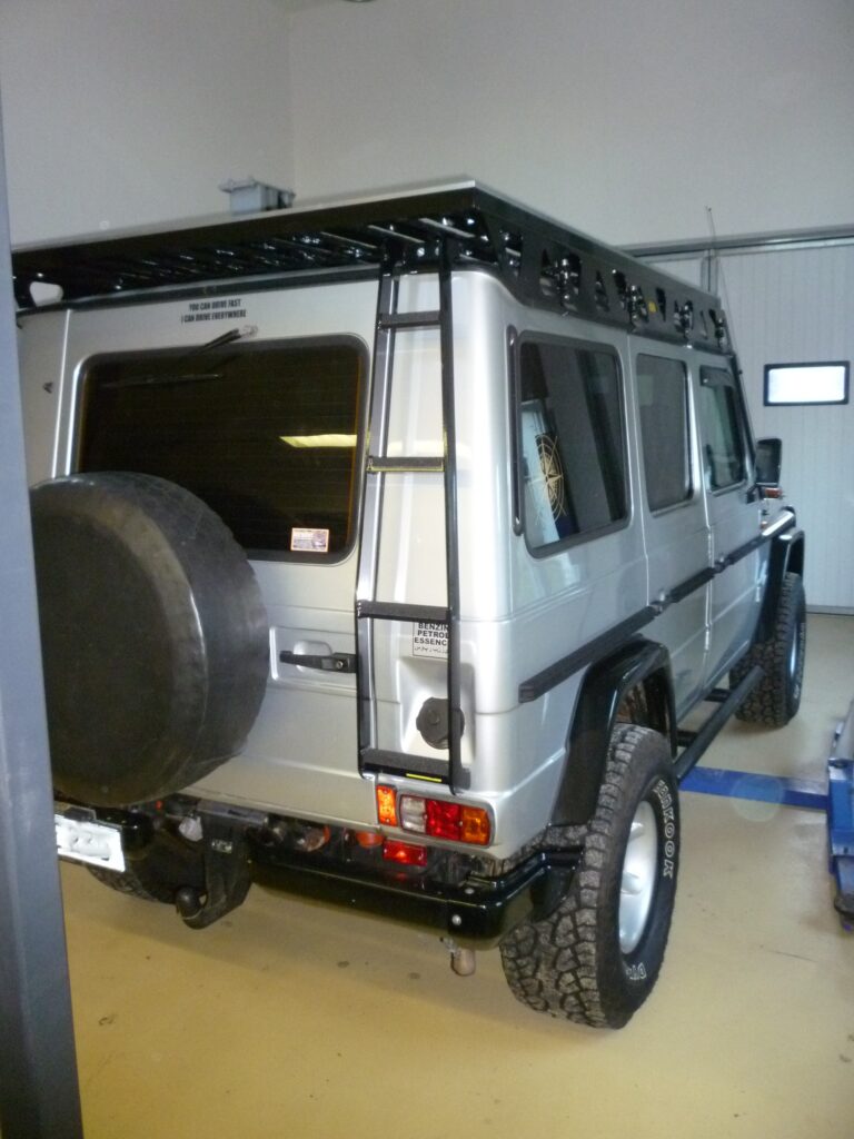 Rear Ladder for G-Wagen (Passenger-Side Install) - OCD Custom Cycles ...